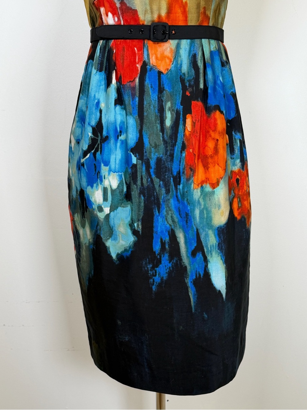 Anthropologie By Moulinette Soeurs ‘Splashed Palette’ Silk Blend Sheath Womens 6 - Picture 12 of 17